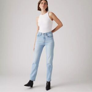 NWT Levi’s Wedgie Straight Ankle Jeans